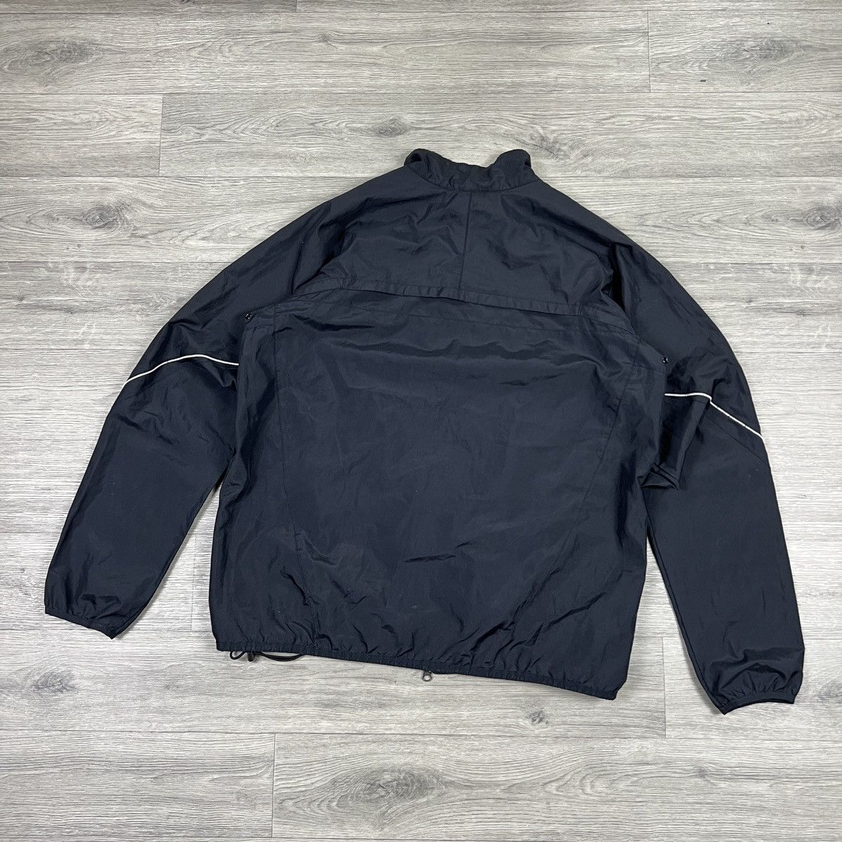 Nike Nike Vintage Navy Windbreaker Jacket Boxy Fit M XL Size US M / EU 48-50 / 2 - 10 Thumbnail