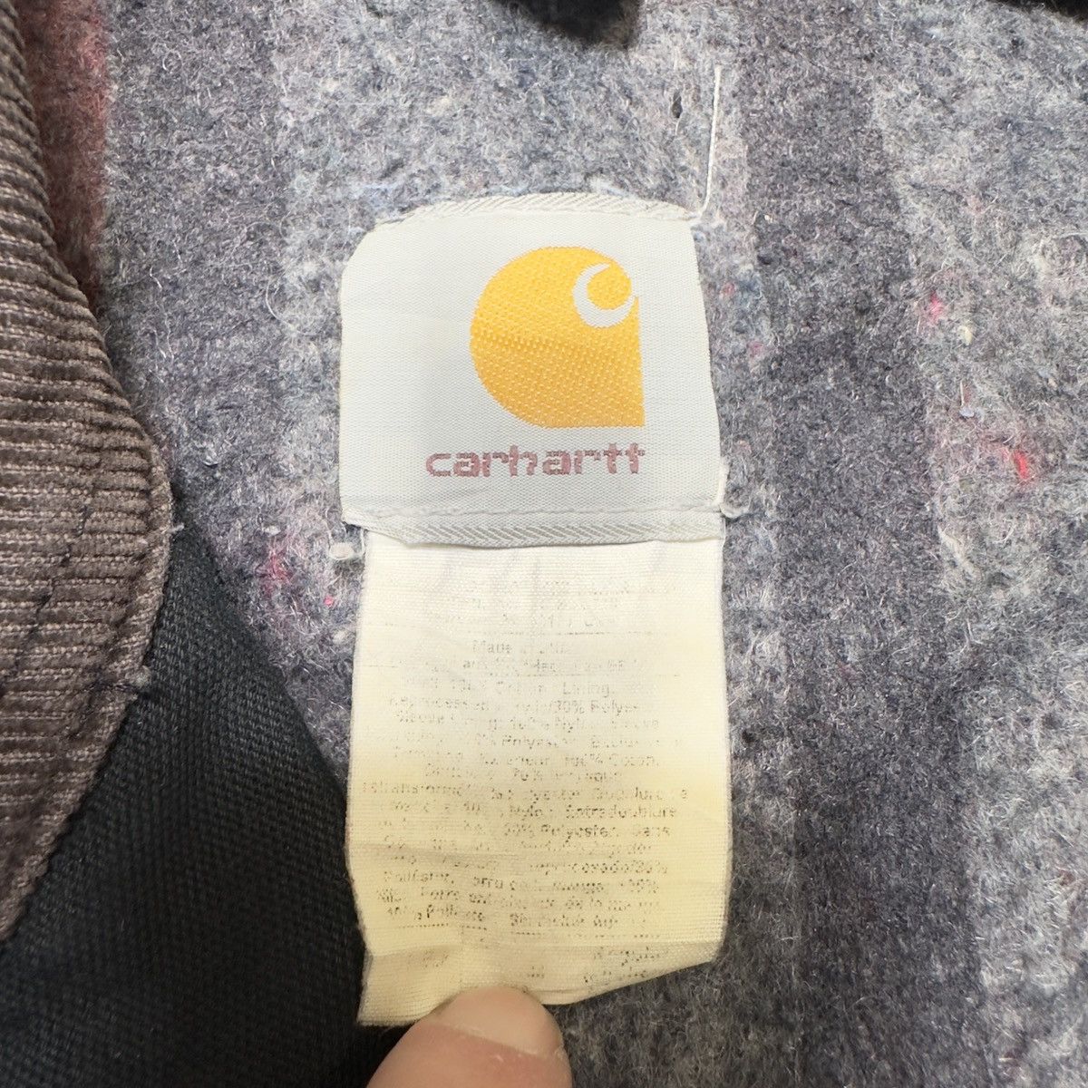 Carhartt × Vintage Vintage Carhartt blanket lined chore jacket Size US XL / EU 56 / 4 - 4 Thumbnail