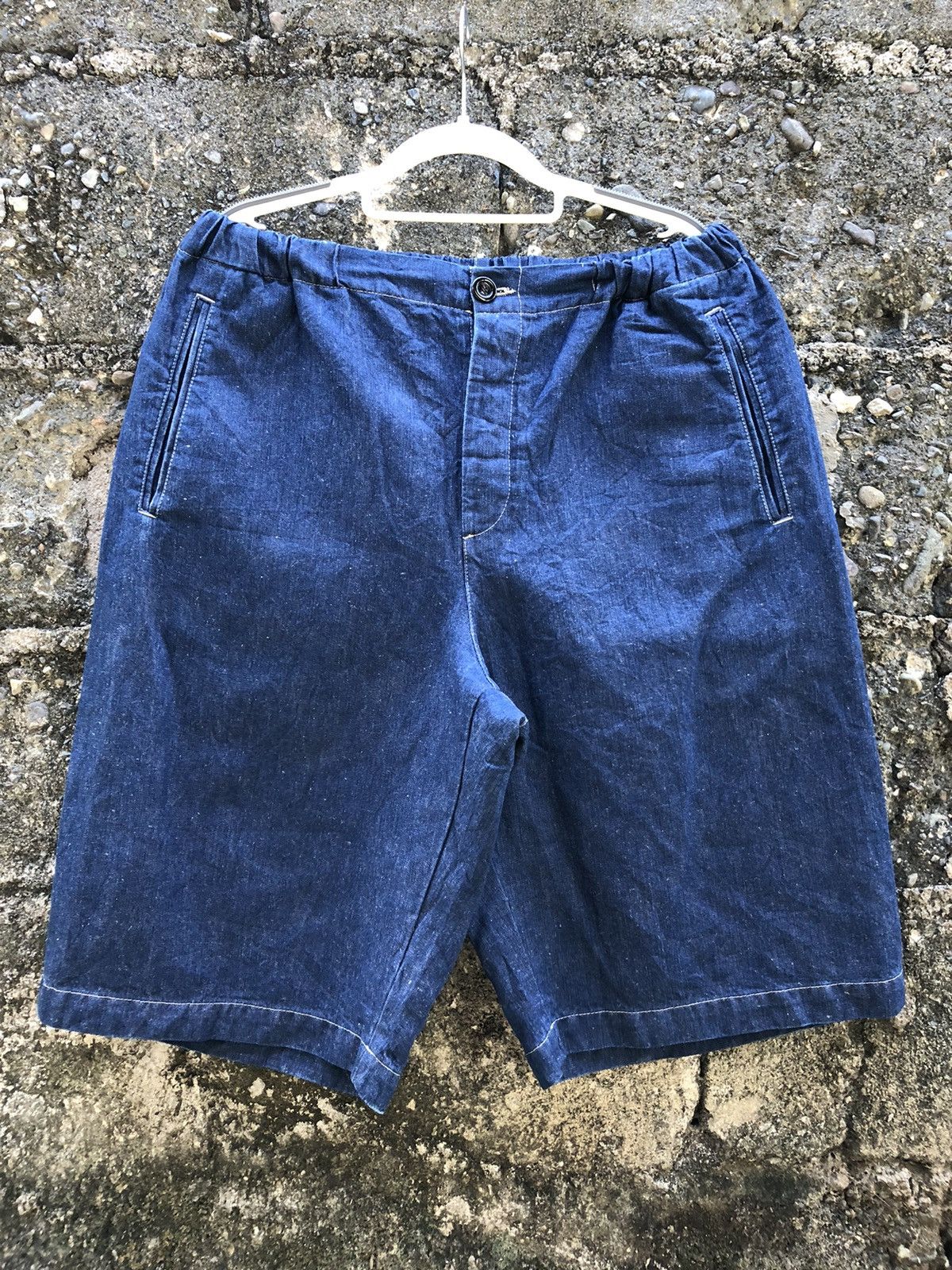 Gucci Stonewashed Denim Bermuda Shorts Size US 36 / EU 52 - 1 Thumbnail