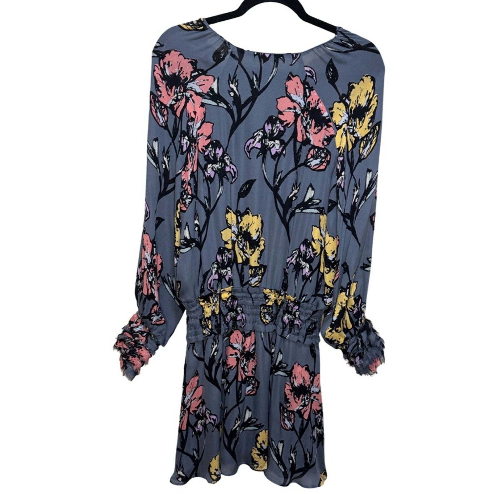 Ramy Brook Ramy Brook Floral Milene Silk Dress Size S Size S / US 4 / IT 40 - 8 Thumbnail