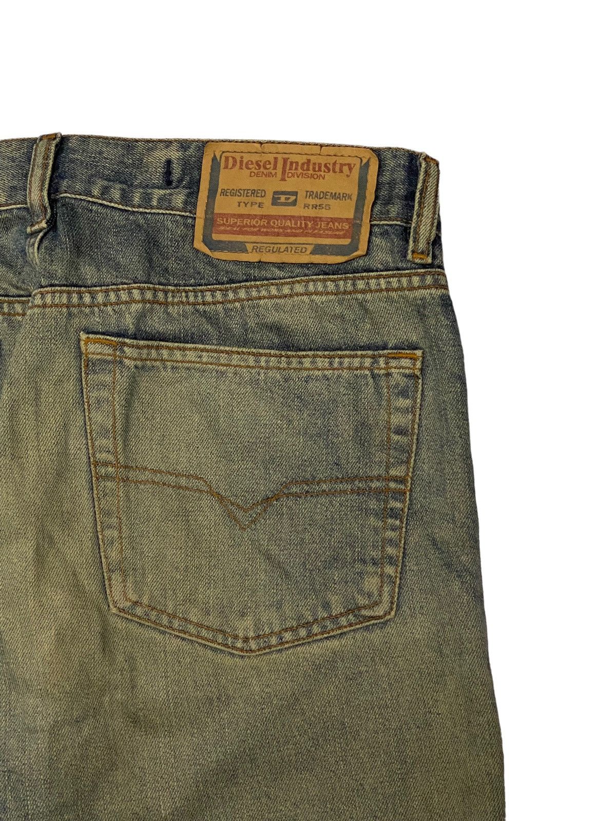 14th Addiction × Diesel Diesel Industry Denim Division Yellow Mud Washed Dirty Size US 29 - 12 Thumbnail