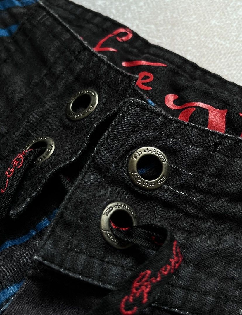 Christian Audigier Vintage Ed Hardy Christian Audigier Y2K Tatoo Shorts 36 Size US 36 / EU 52 - 4 Thumbnail