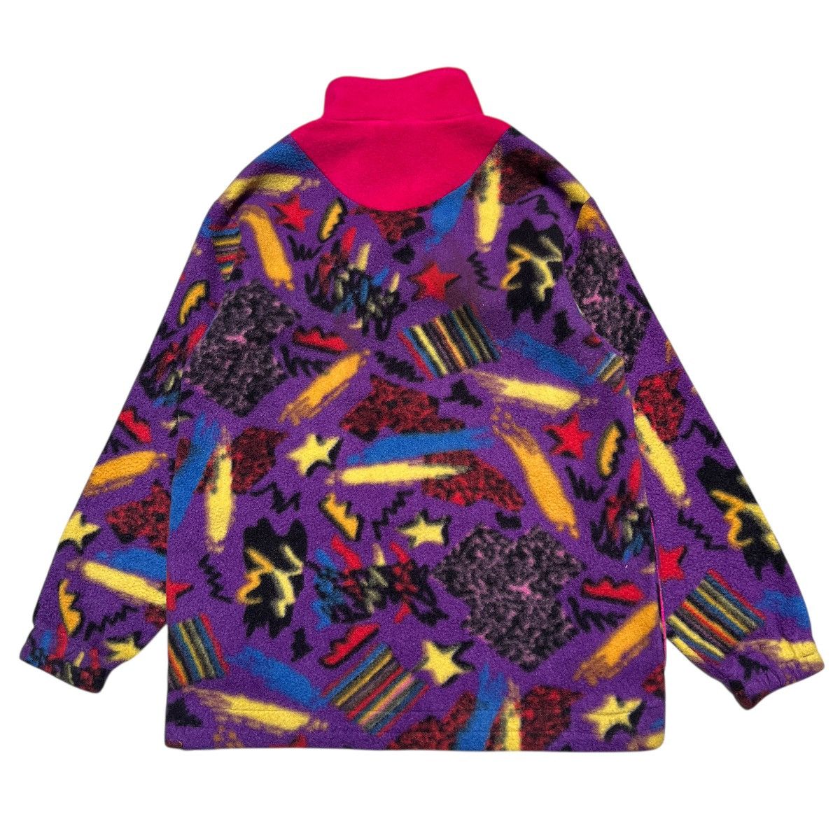 Fila Vintage Fila Magic Line Printed Fleece Anorak Jumper Jacket Size US S / EU 44-46 / 1 - 5 Thumbnail