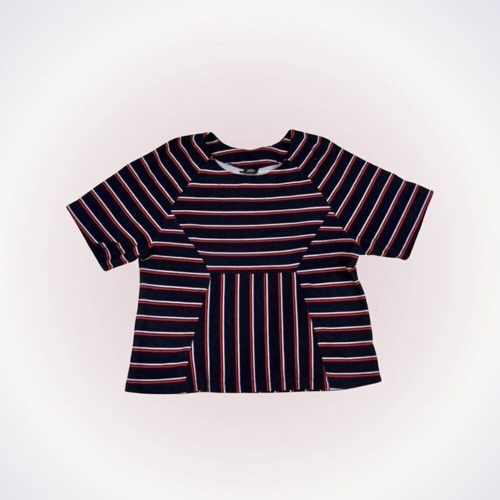 Other Bobeau striped boxy short sleeve top | Sz S Size S / US 4 / IT 40 - 1 Thumbnail