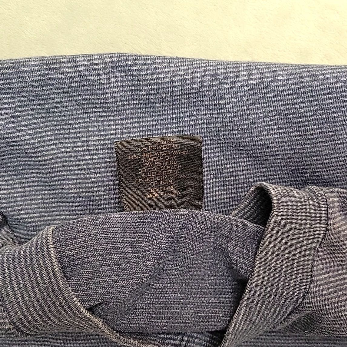 Vintage VINTAGE Cheers Shirt Men L Blue Striped T-Shirt Crew Neck 90s TV Boston Tee Cotton Blend Single stitch All Seasons Graphic Print Mens Size US L / EU 52-54 / 3 - 5 Thumbnail