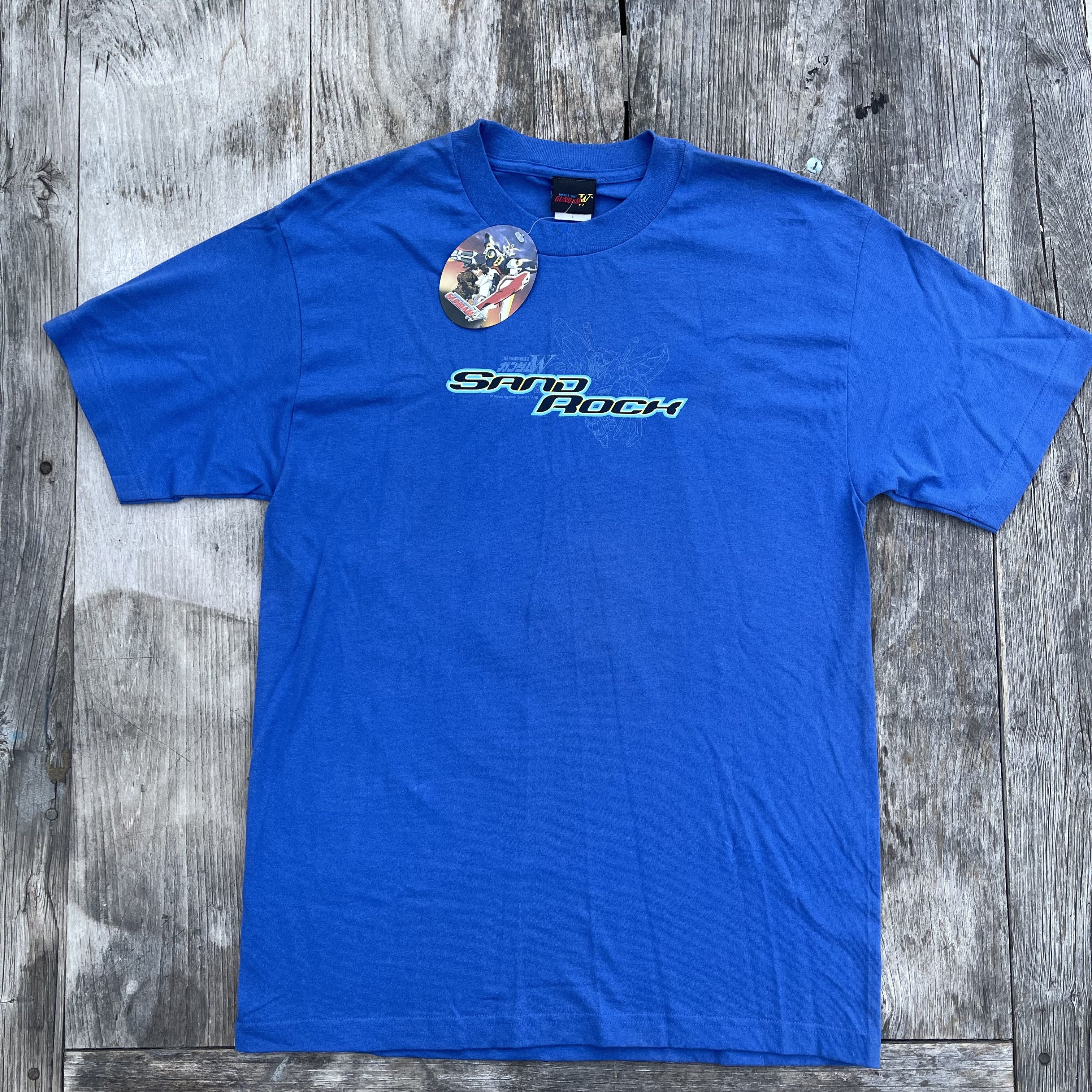 Vintage Vintage 1995 Mobile Suit Gundam Wing Sandrock Anime T-shirt Size US L / EU 52-54 / 3 - 5 Thumbnail