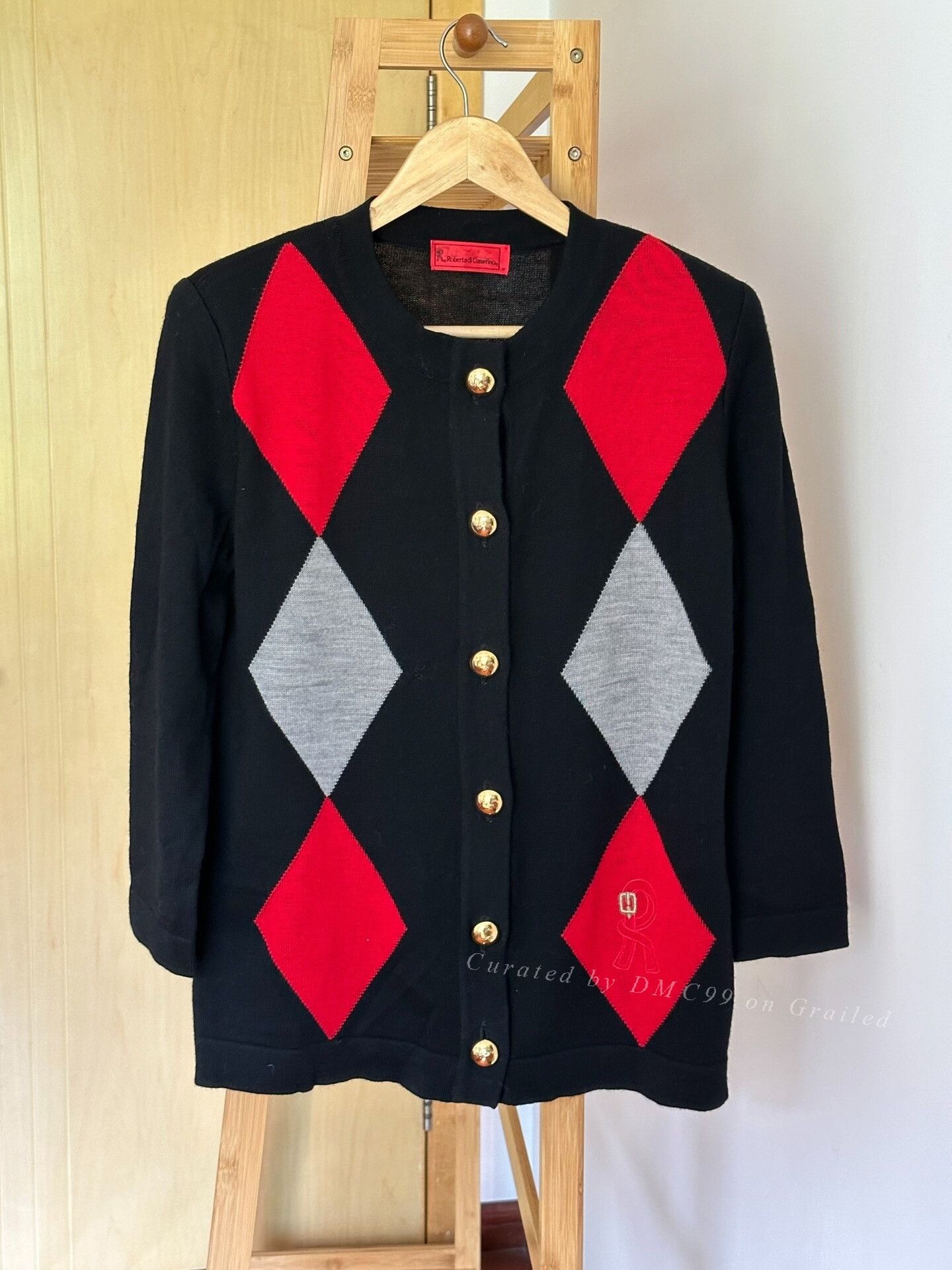 Roberta di Camerino Roberta di Camerino Vintage Wool Sweater Coat Size S / US 4 / IT 40 - 1 Thumbnail