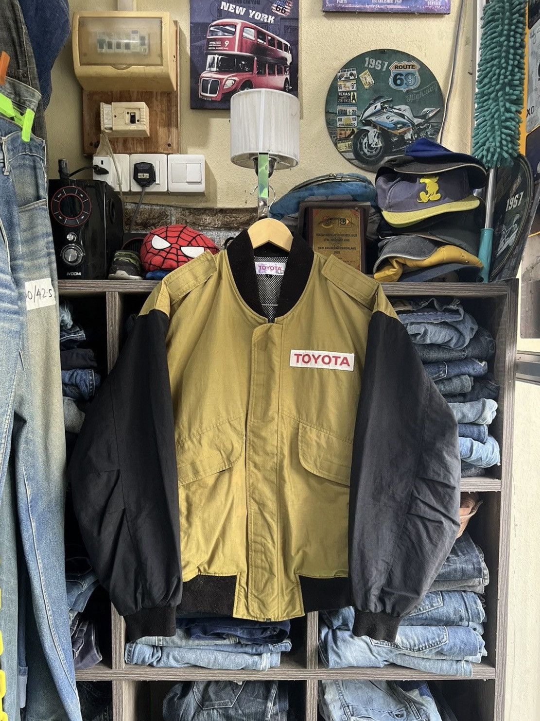 Other 🔥Vintage Toyota Zipper Jacket Size US L / EU 52-54 / 3 - 3 Thumbnail