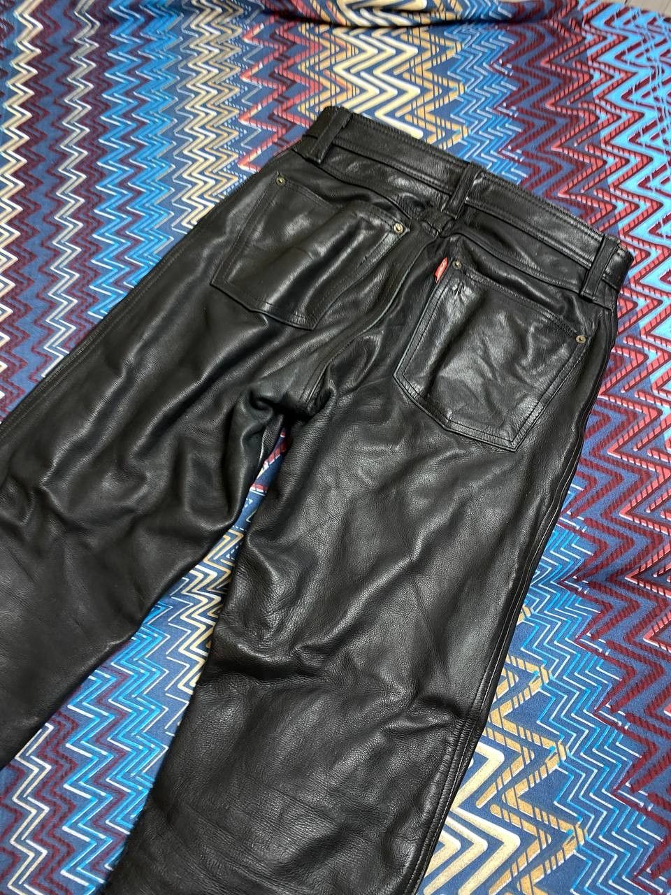 Leather × Vintage Vintage Echtes Leder bondage leather pants Size US 32 / EU 48 - 14 Thumbnail