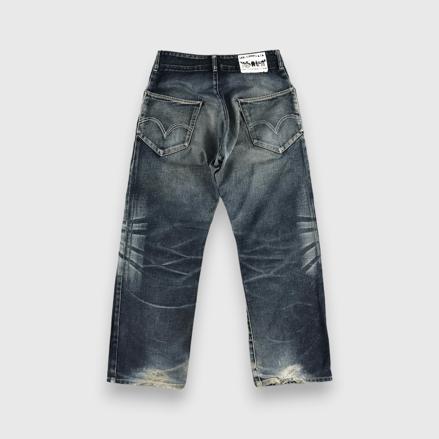 Levi's Vintage Levis Jeans Faded Blue Denim -J537 Size US 30 / EU 46 - 2 Thumbnail