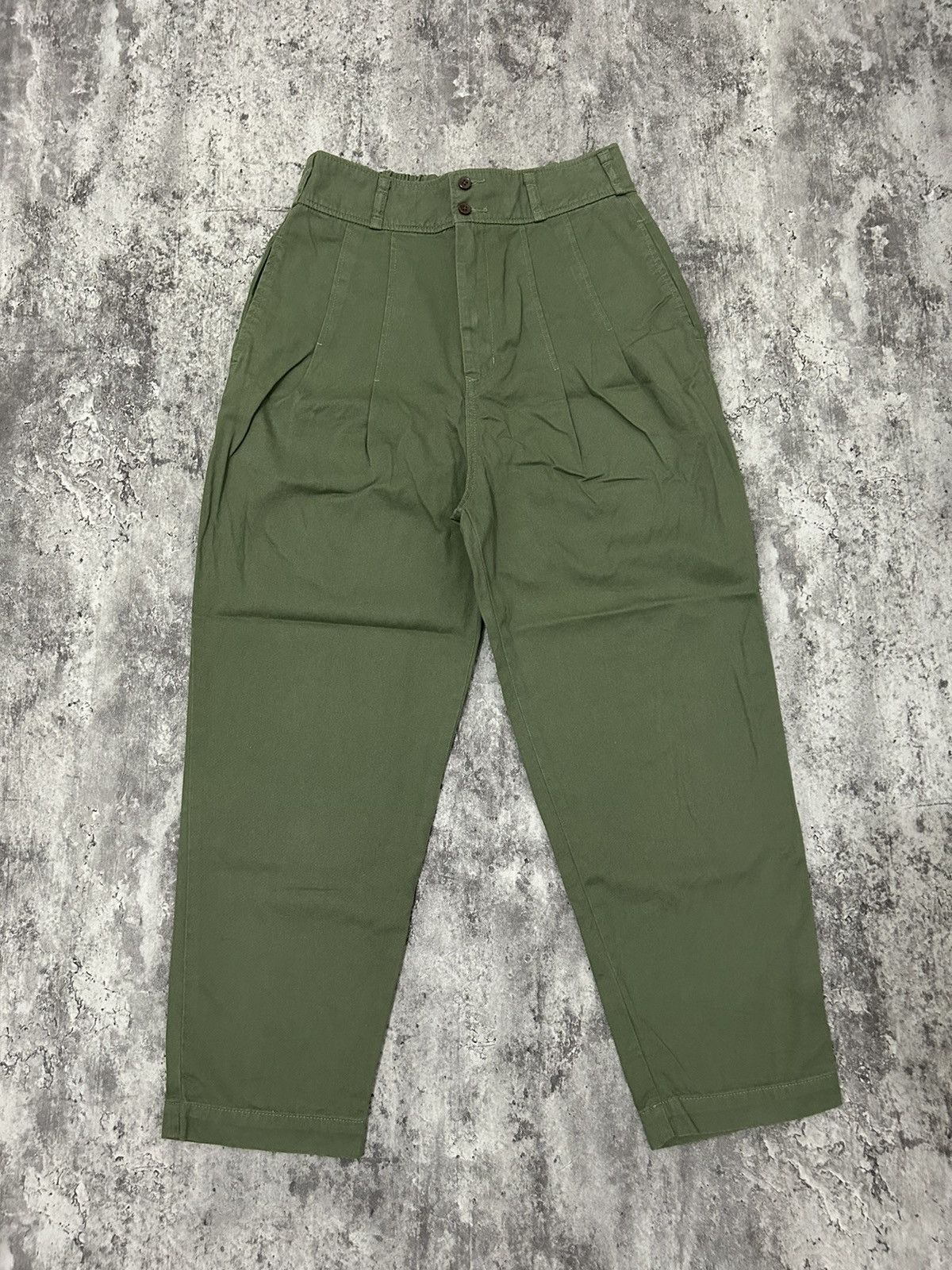 Japanese Brand × Yohji Yamamoto Japanese Conges payes Baggy Back drawstring Yohji Style Size US 32 / EU 48 - 1 Thumbnail
