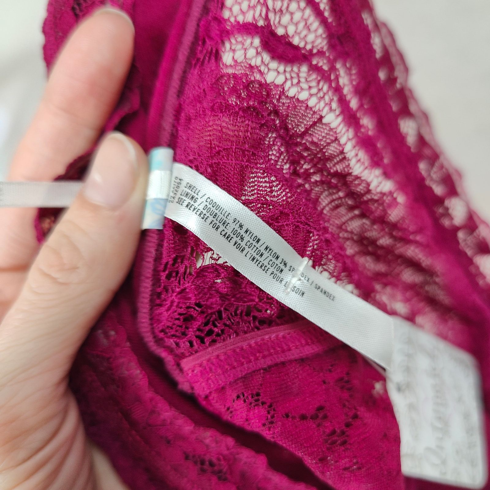 Free People Free People Bring Me Another Bandeau Bra Womens Large Pink Size ONE SIZE - 6 Thumbnail