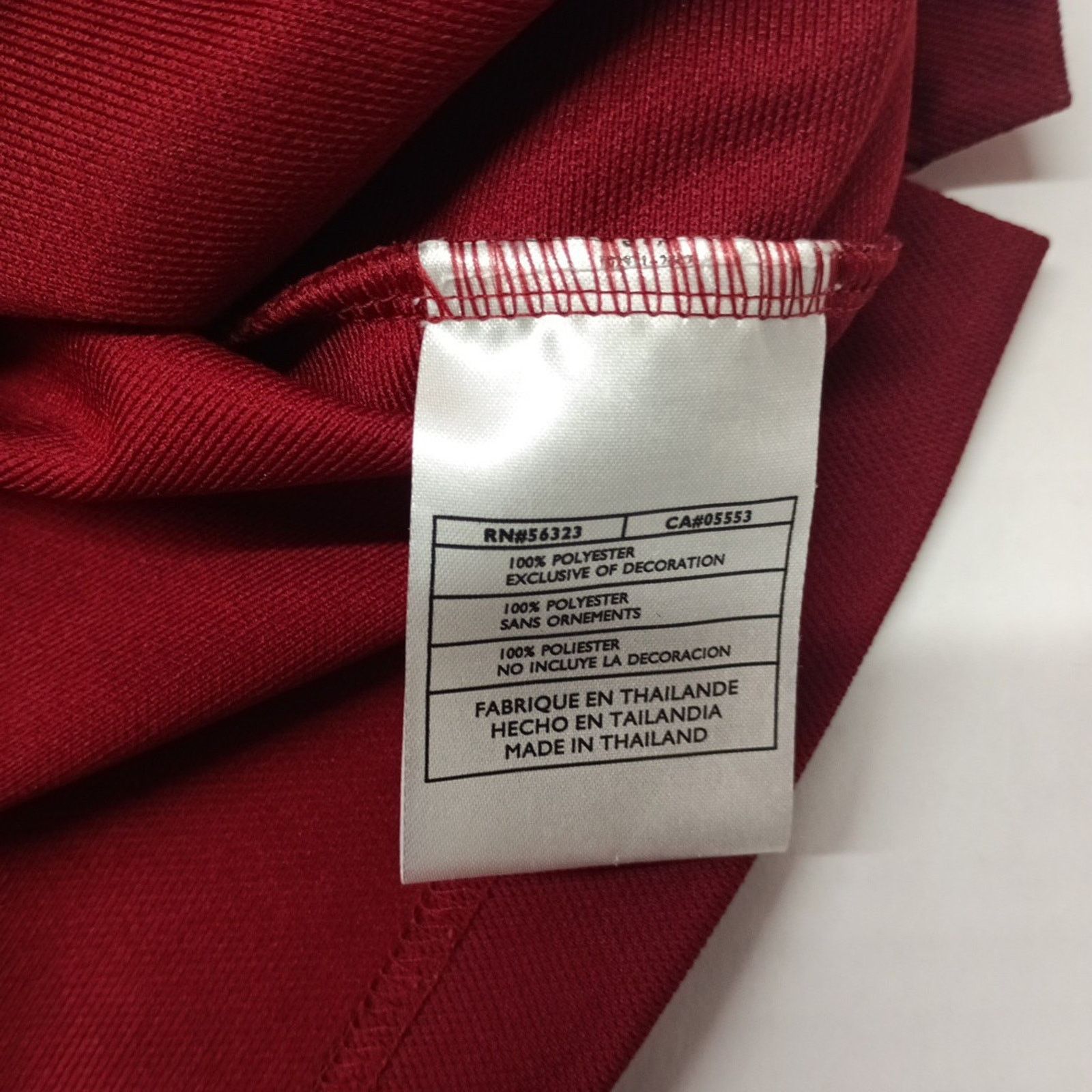 Nike Nike Golf Polo Shirt Men's 2XL XXL Red Fit Dry Long Sleeve Size US XXL / EU 58 / 5 - 7 Thumbnail
