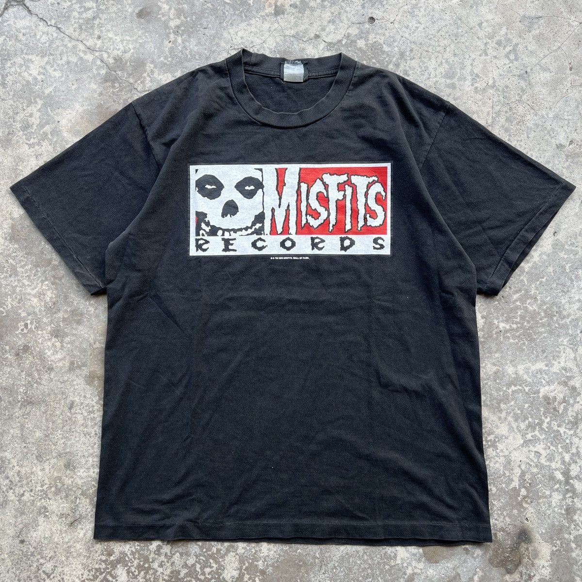 Vintage Vintage Misfits Record Hi-FI Scary-O-Phonic Sound Band Tees Size US L / EU 52-54 / 3 - 1 Thumbnail