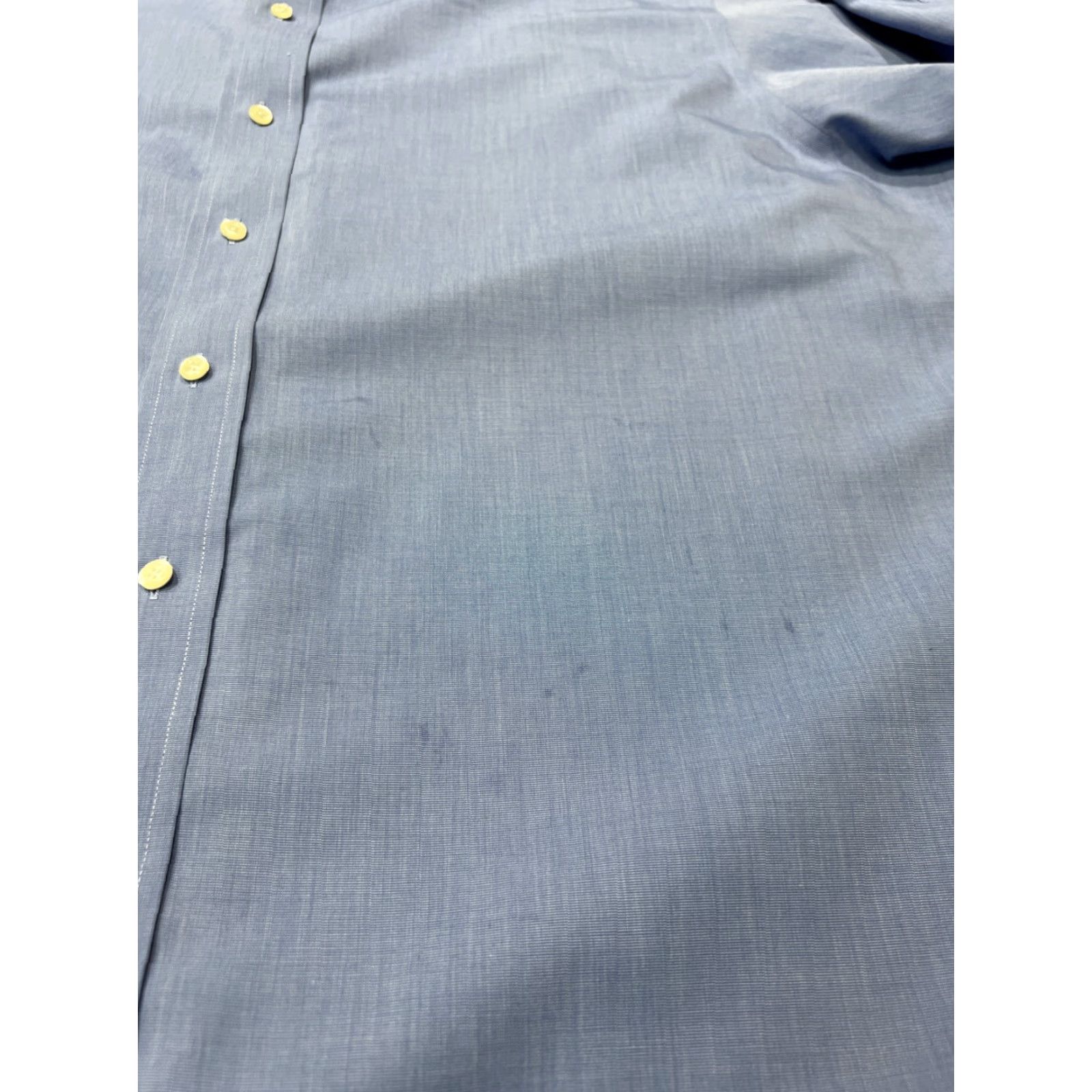 Brooks Brothers Brooks Brothers Shirt Mens 17.5 36 Blue Regular Non-Iron French Cuff Supima Dress Shirt Classic, Office, Preppy Mens Size US XXL / EU 58 / 5 - 3 Thumbnail