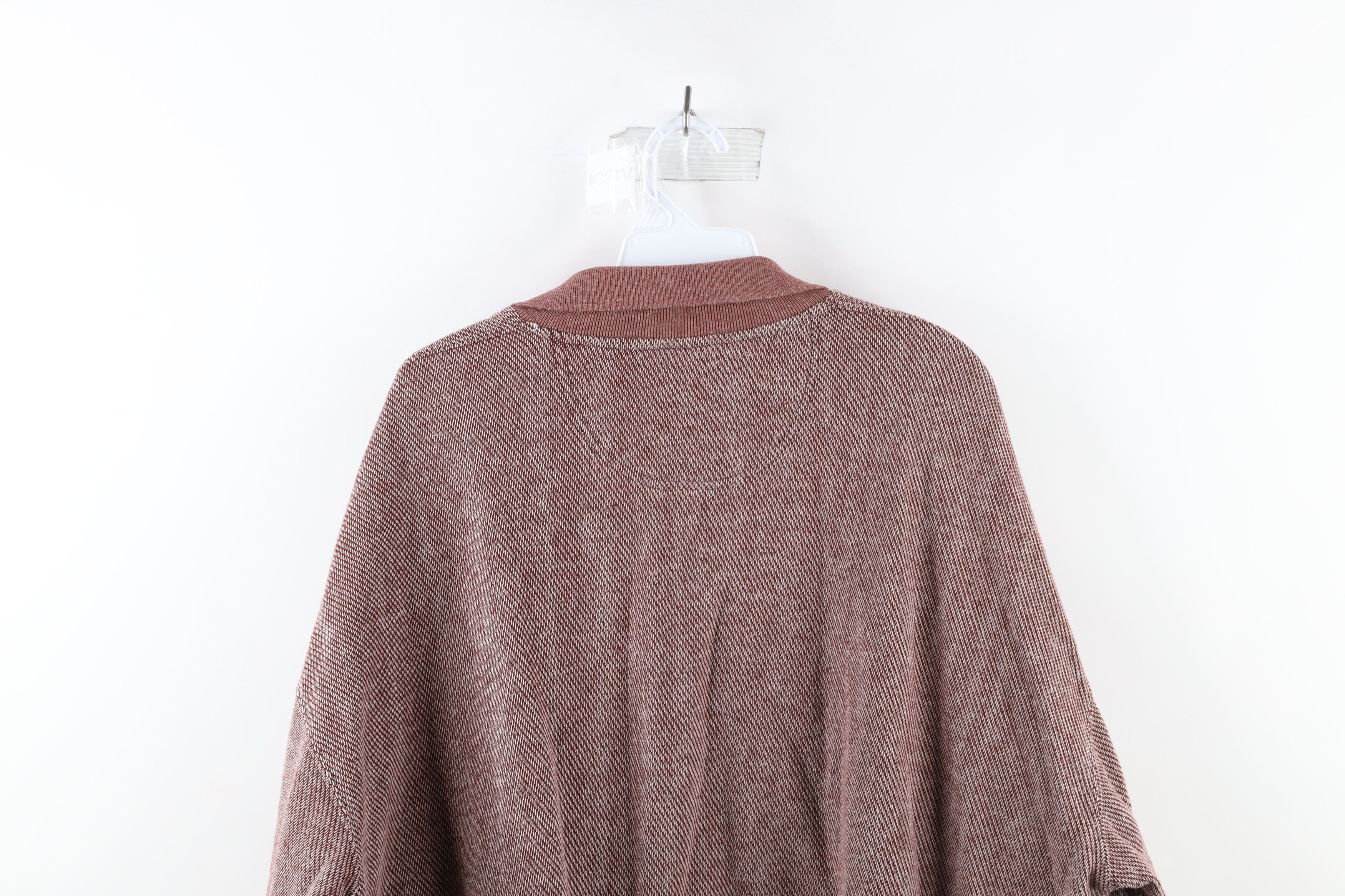 Orvis × Vintage Vintage Orvis Elbow Patch Collared Pullover Sweatshirt Red Size US XXL / EU 58 / 5 - 8 Thumbnail