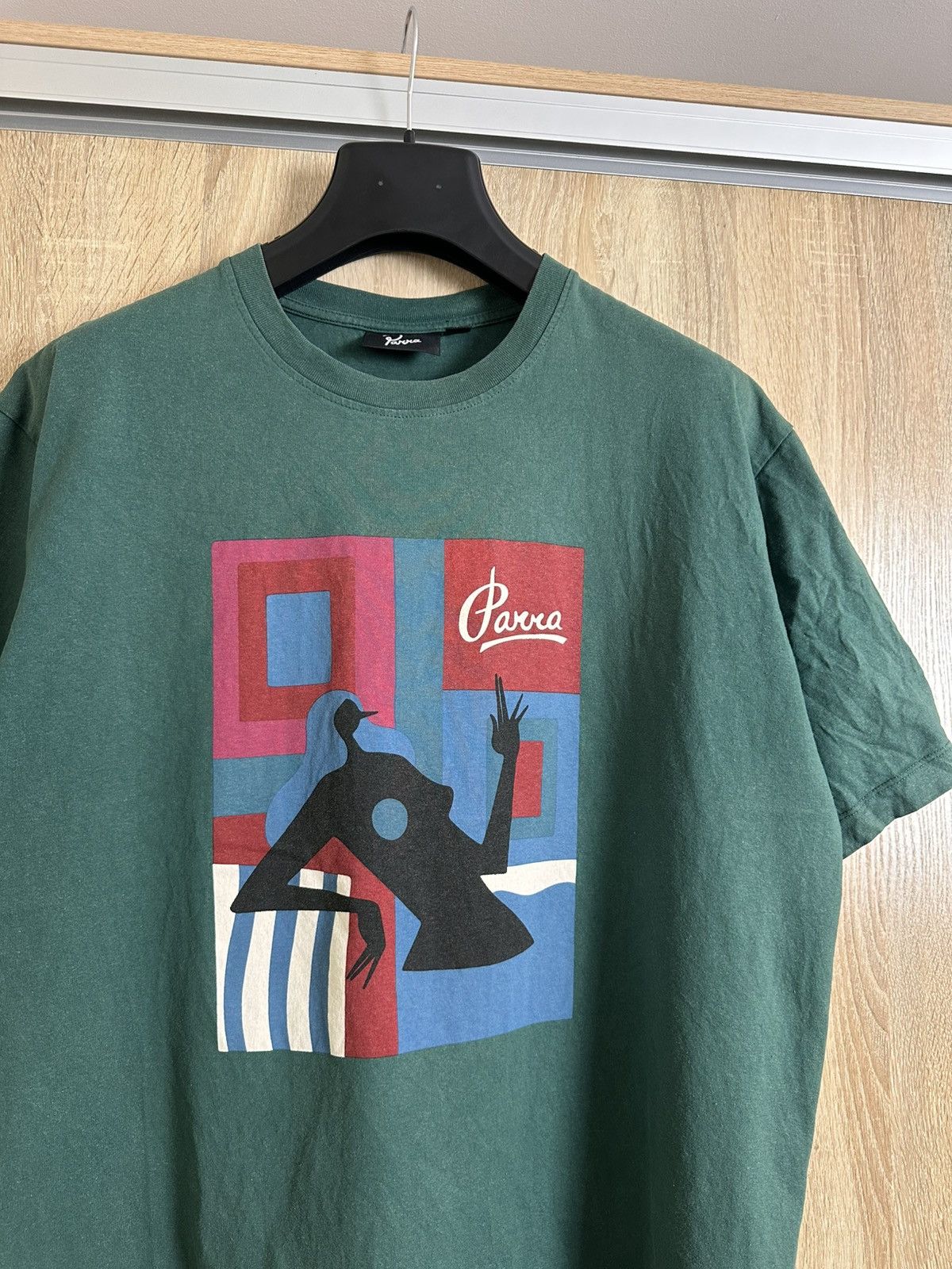 Parra 🔥 by Parra Vintage Art Girl Hot Springs T Shirt Size US XL / EU 56 / 4 - 2 Thumbnail