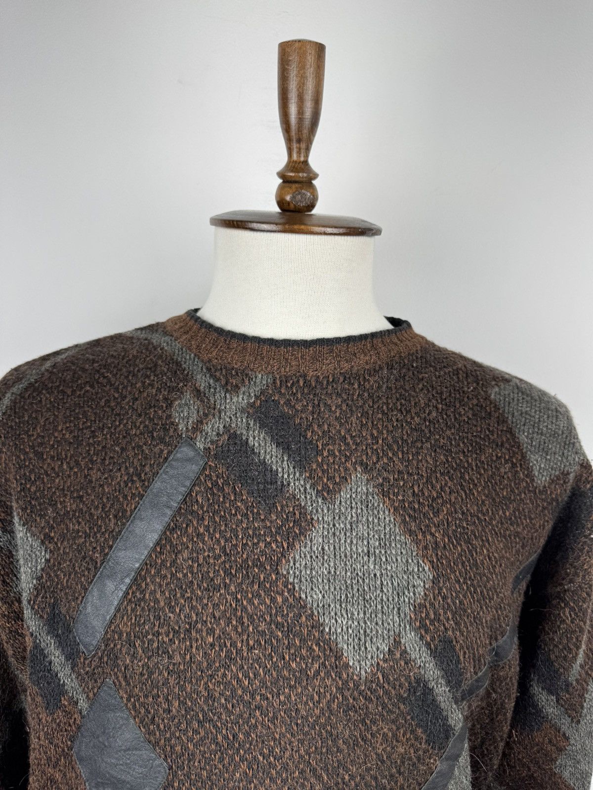 Gabicci × Vintage Vintage Gabicci Acrylic Wool Alpaca Sweater Crew Neck Jumper Size US M / EU 48-50 / 2 - 2 Thumbnail