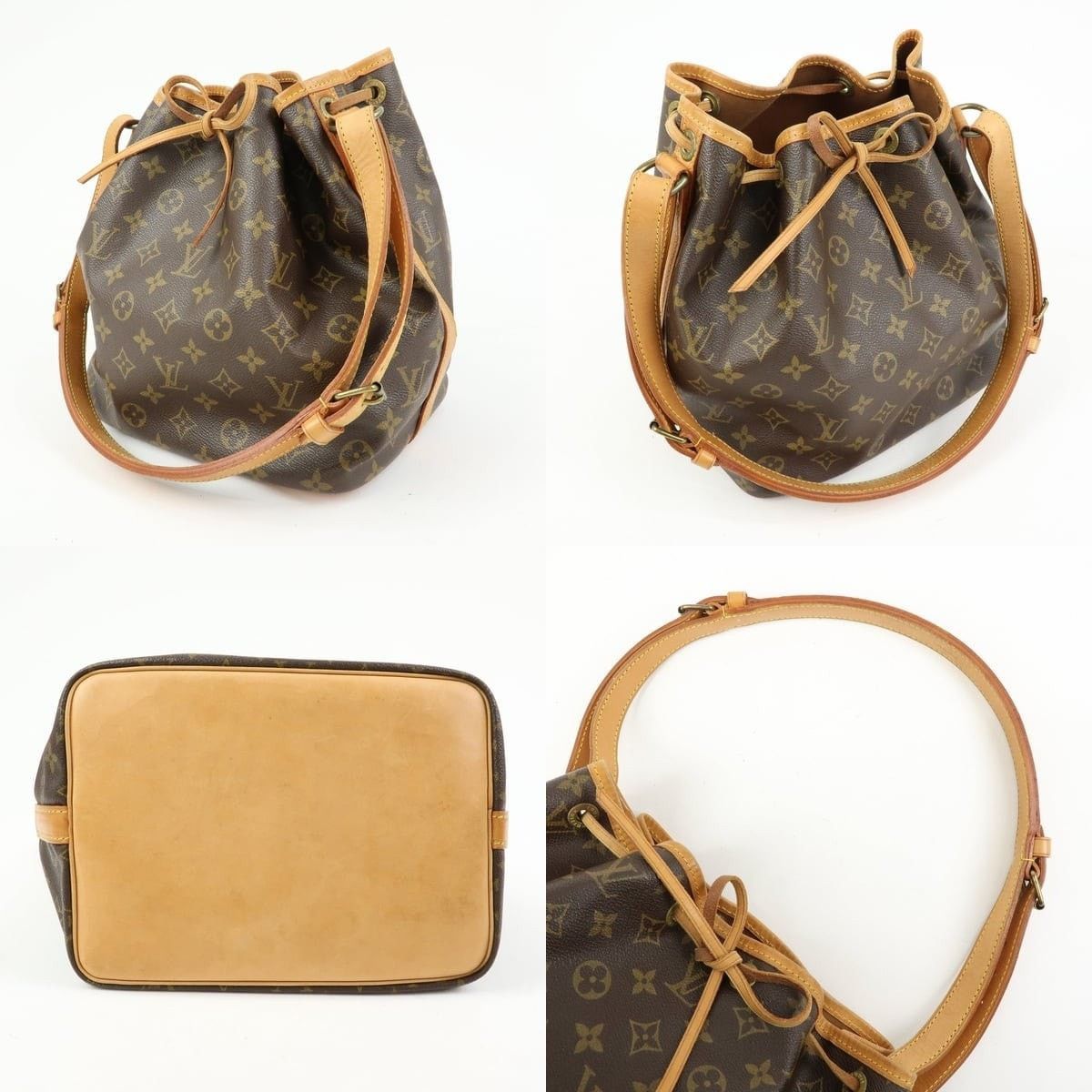 Louis Vuitton Louis Vuitton Monogram Petit Noe Bucket Bag Size ONE SIZE - 3 Thumbnail