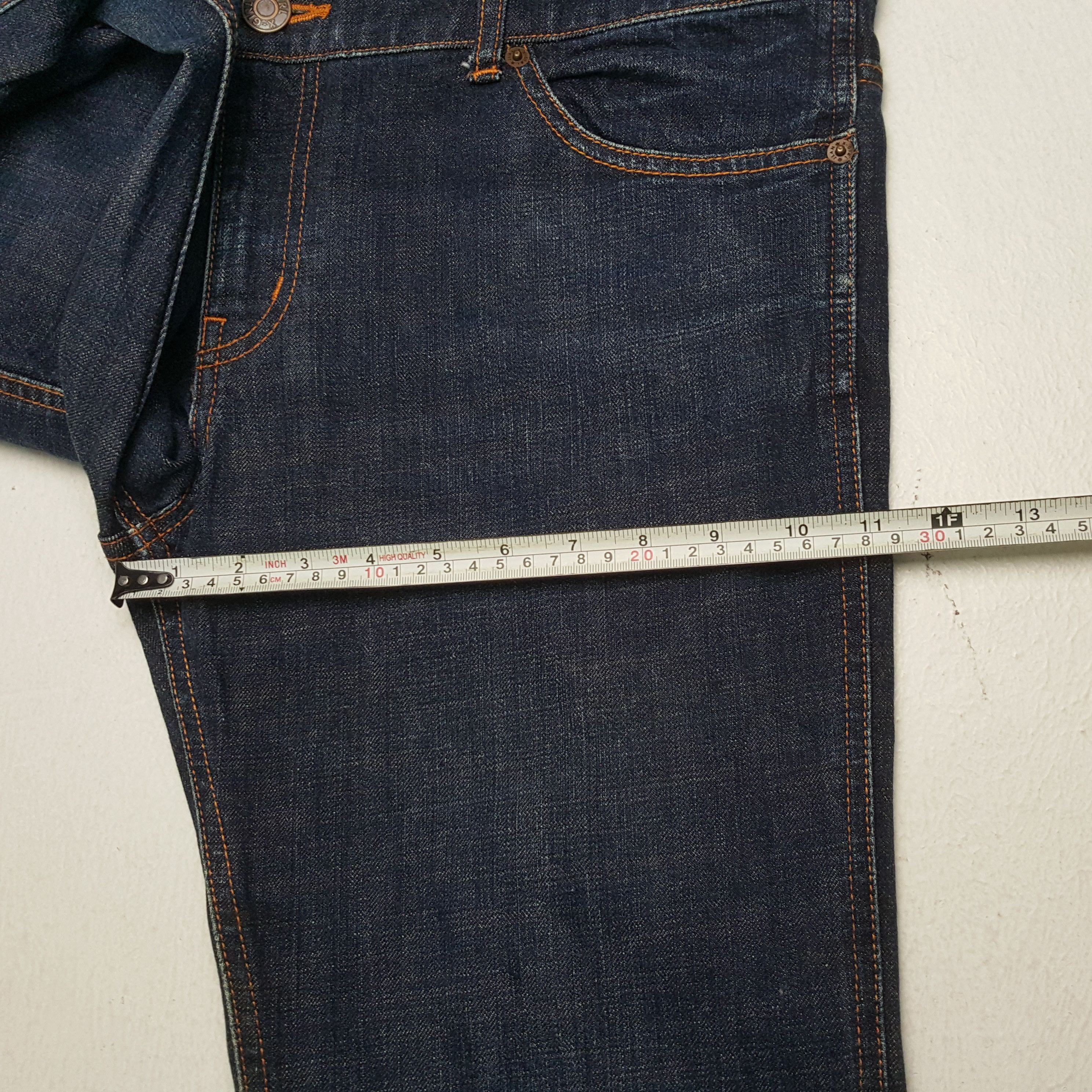 Vintage X-GIRL Japanese Streetwear Fashion Style Overall Jeans Size 36" / US 14 / IT 50 - 10 Thumbnail