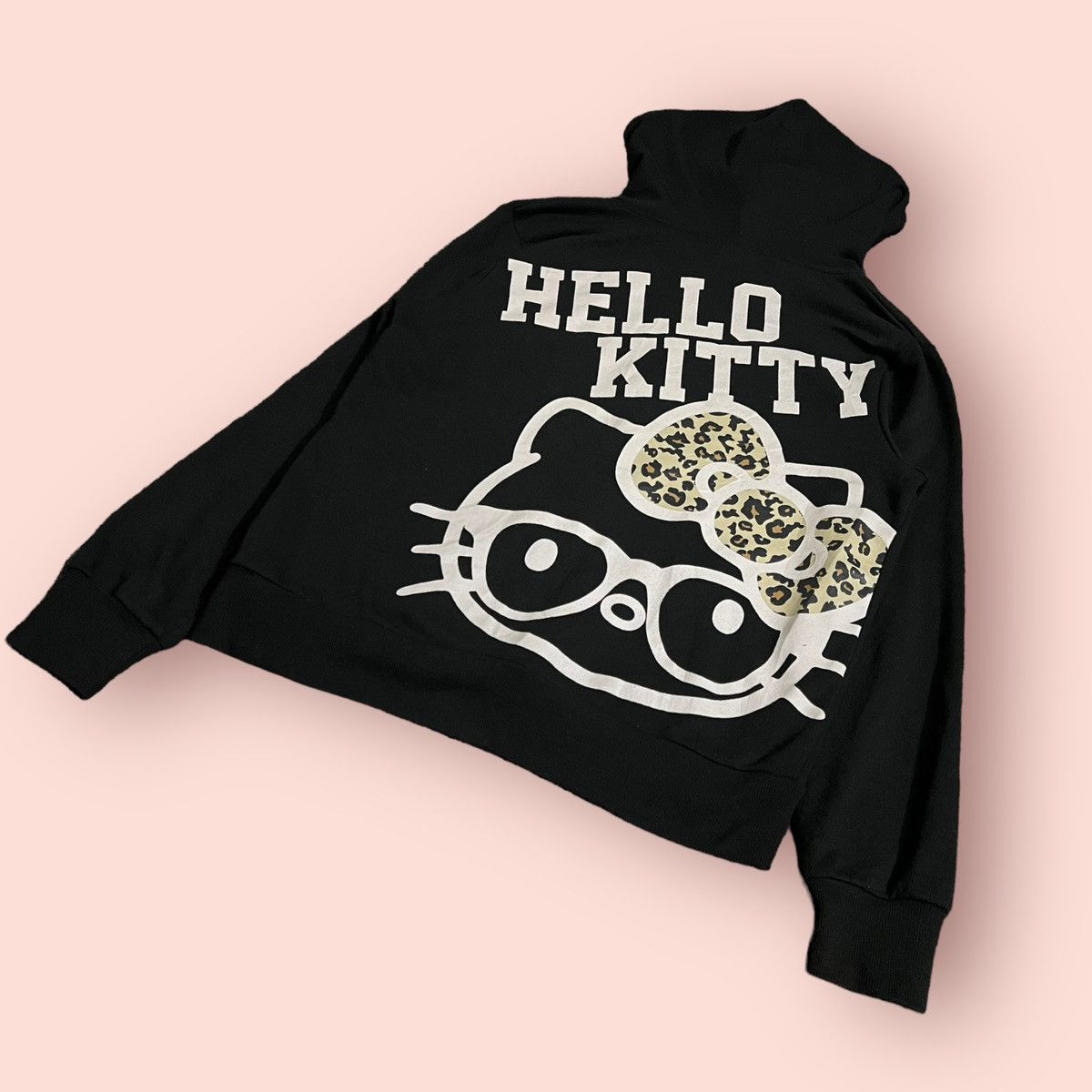 Cartoon Network × Japanese Brand VINTAGE HELLO KITTY HOODED ZIPPER SWEATSHIRT Size US M / EU 48-50 / 2 - 11 Thumbnail