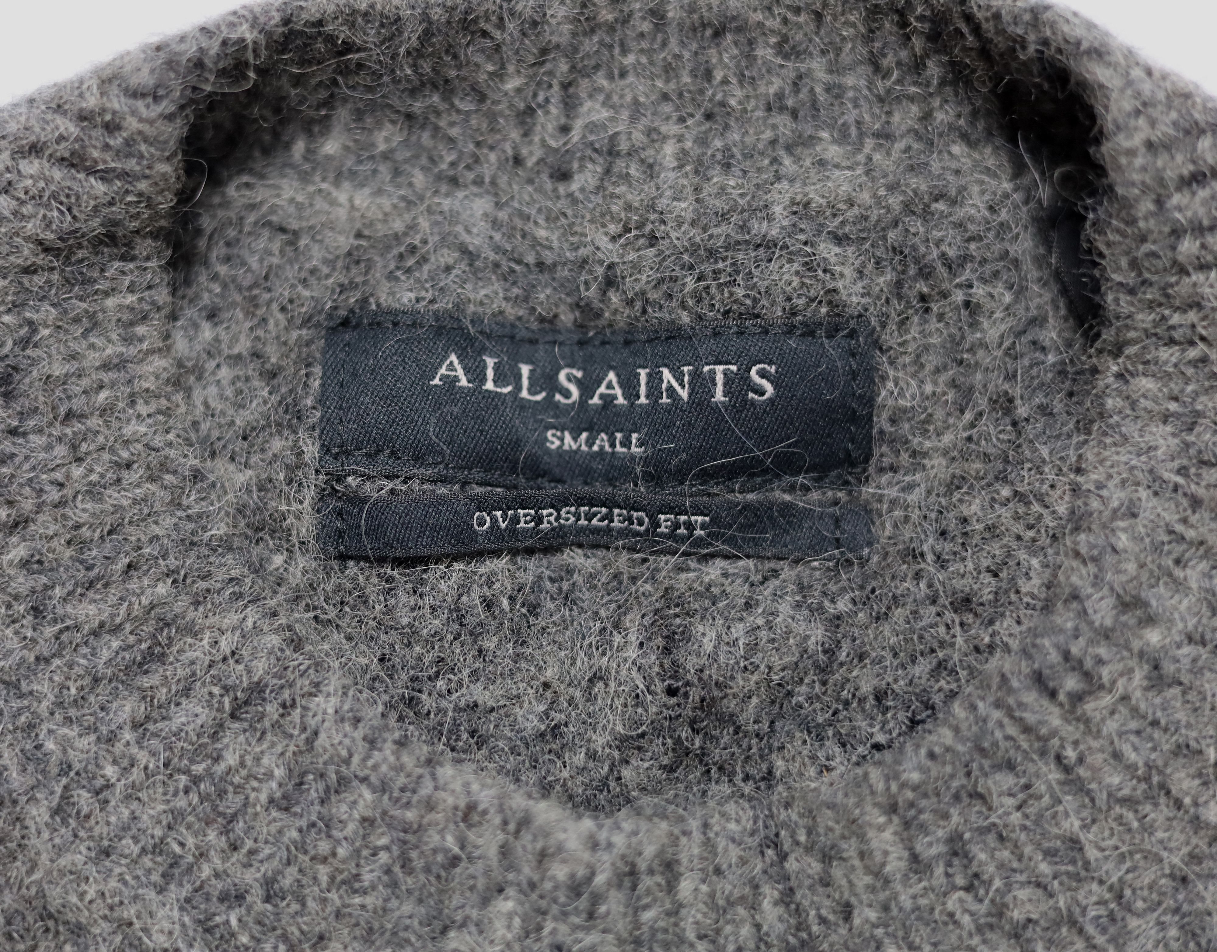 Allsaints Allsaints Zap Oversized Crew Neck Jumper Size S Size US S / EU 44-46 / 1 - 6 Thumbnail