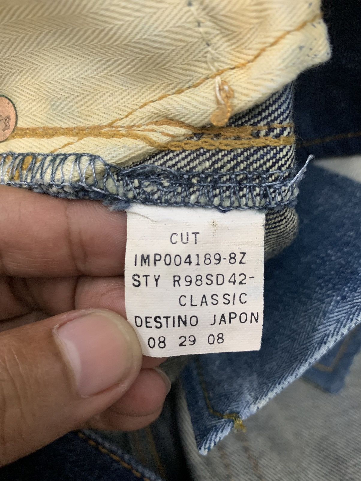Polo Ralph Lauren Classic Polo Ralph Lauren Denim Pants Size US 33 - 21 Thumbnail