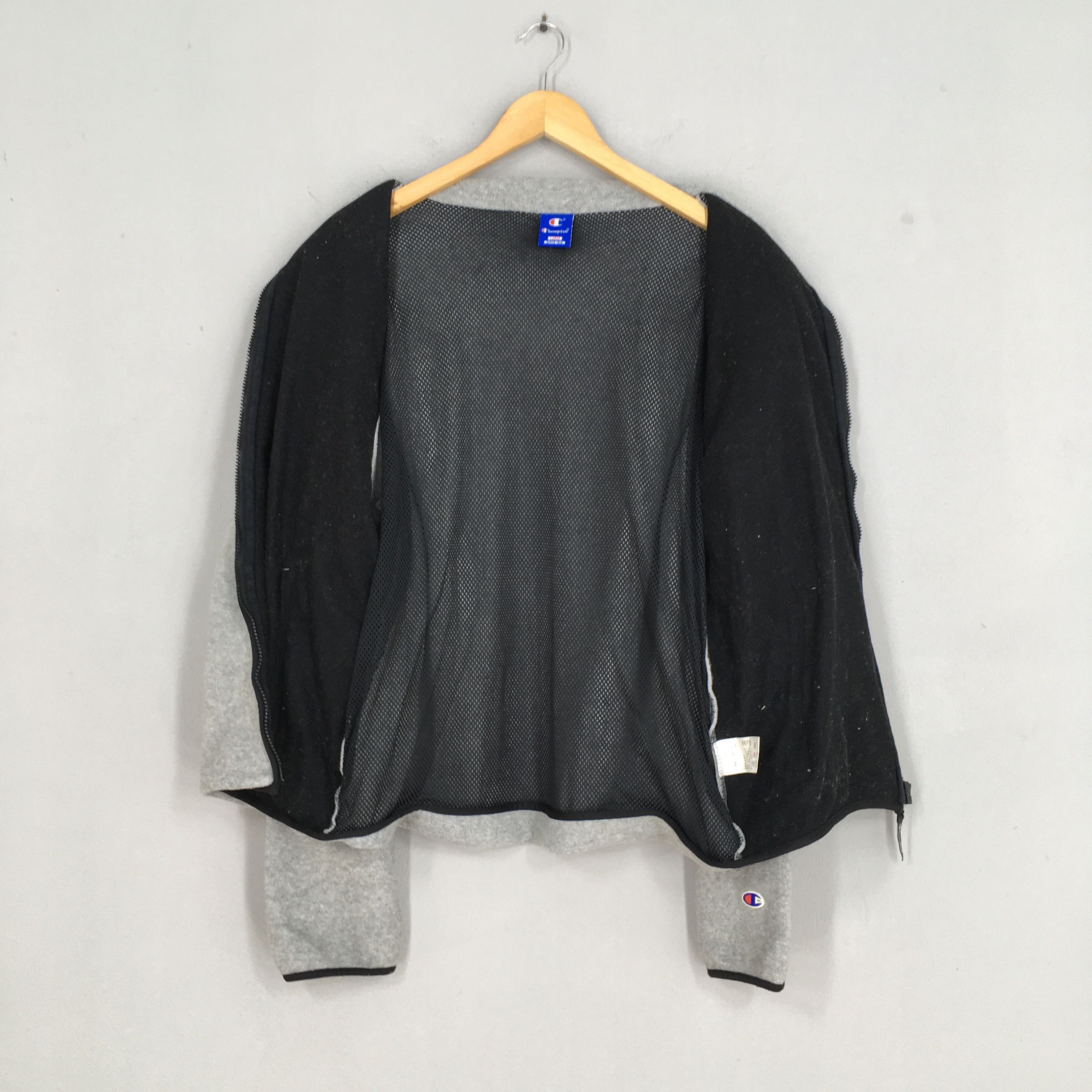 Champion Vintage 90s Champion Fleece Zipper Sweatshirt Large Size US L / EU 52-54 / 3 - 5 Thumbnail