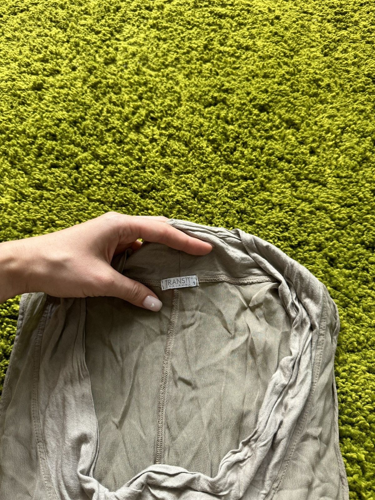 Transit × Transit Uomo Transit par-such 100% silk avant garde mesh dress Size S / US 4 / IT 40 - 3 Thumbnail