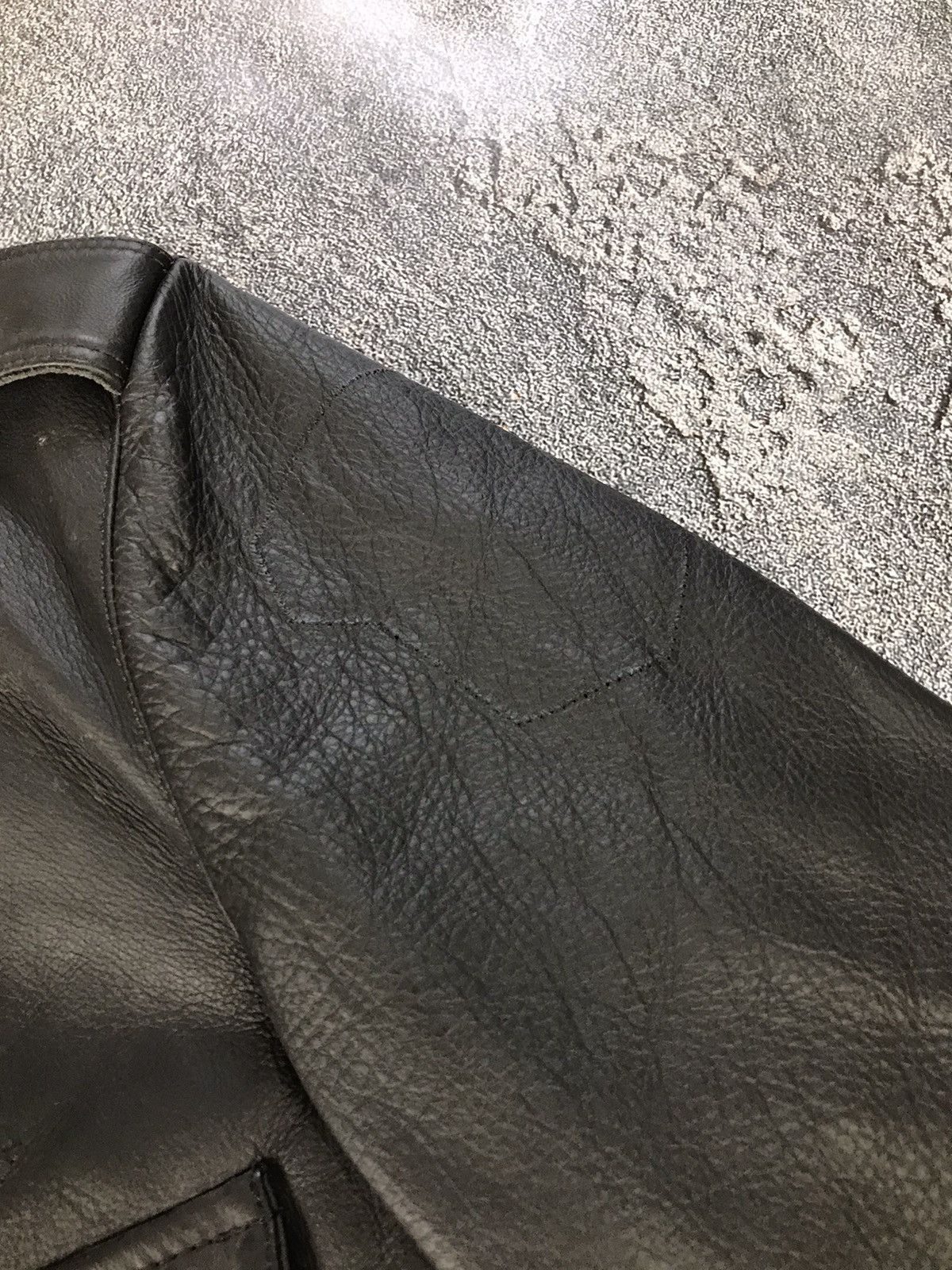 Vintage R.G.A Reportage Real Leather Flying Zip Up Jacket,Bomber Size US M / EU 48-50 / 2 - 13 Thumbnail