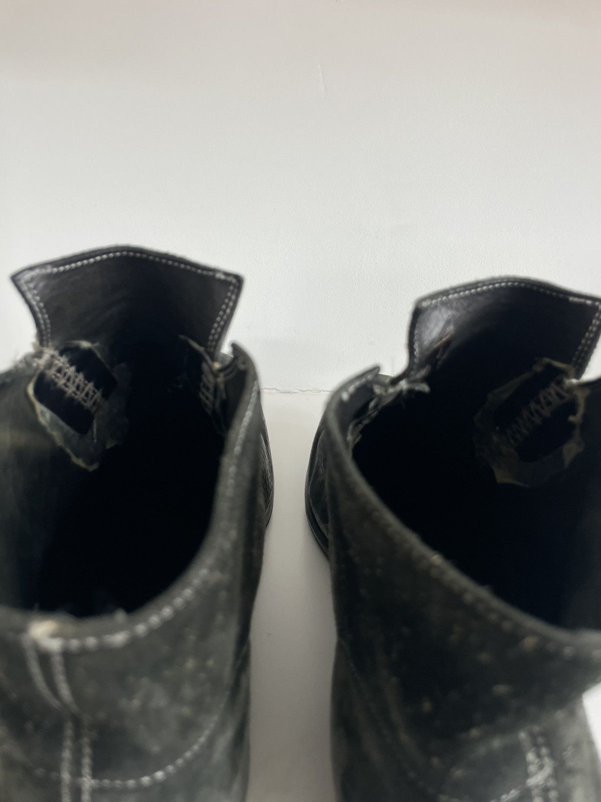 A1923 Handmade A1923 ankle boots in one-piece horse leather Size US 10 / EU 43 - 14 Thumbnail