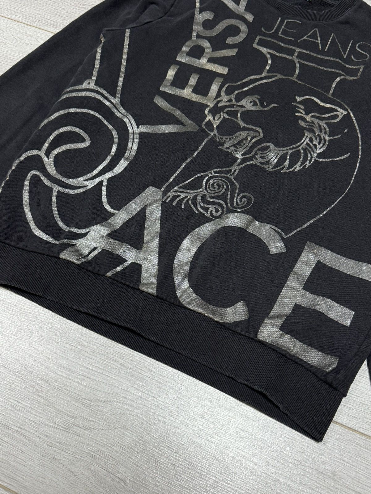 Versace Jeans Couture Versace tiger all over print big logo sweatshirt patterns Size US M / EU 48-50 / 2 - 3 Thumbnail