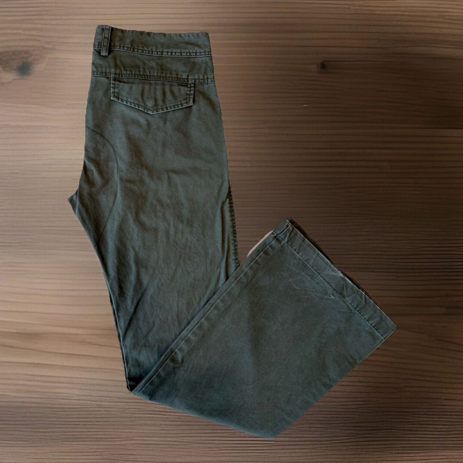 Diesel × Vintage Vintage Diesel Flare Pants Green Military Trousers Outdoors Size US 32 / EU 48 - 1 Thumbnail
