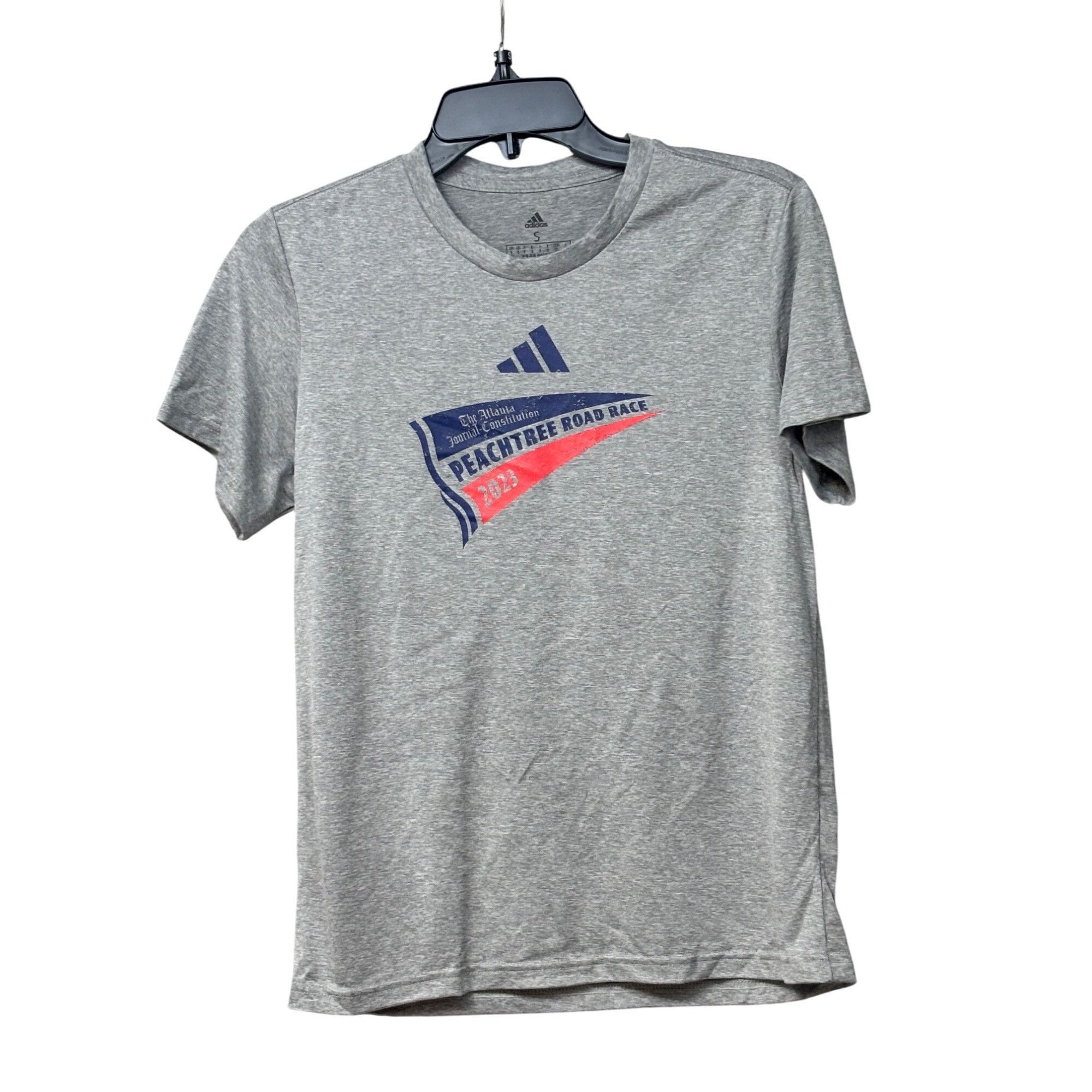Adidas Adidas Women's Special Event Short Sleeve Pregame Tee, Heath Size S / US 4 / IT 40 - 11 Thumbnail