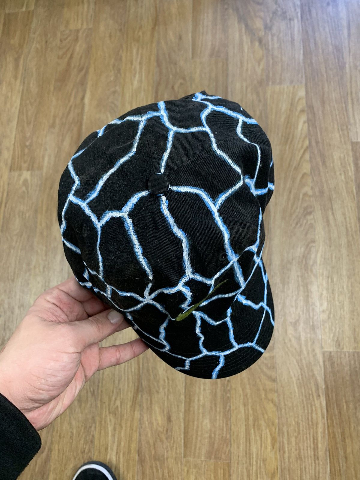 Nike Nike Thunder Painted Custom 1of1 Cap Size ONE SIZE - 4 Thumbnail