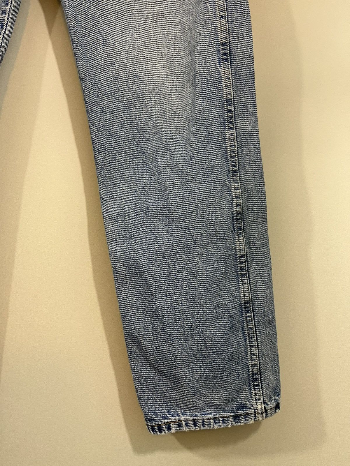 Vintage Thrashed Perfect Fade Light Wash Jeans Size US 36 / EU 52 - 9 Thumbnail