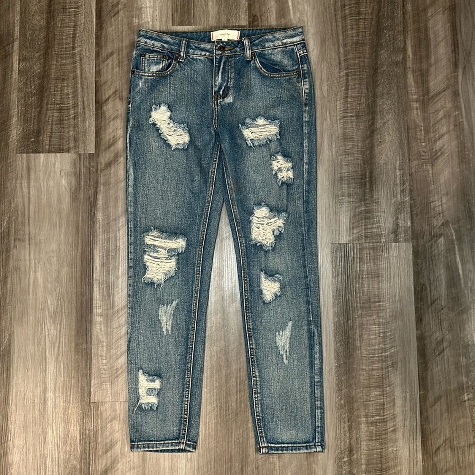 Other Signature8 Straight Distressed Jeans - Small Size 29" - 1 Thumbnail