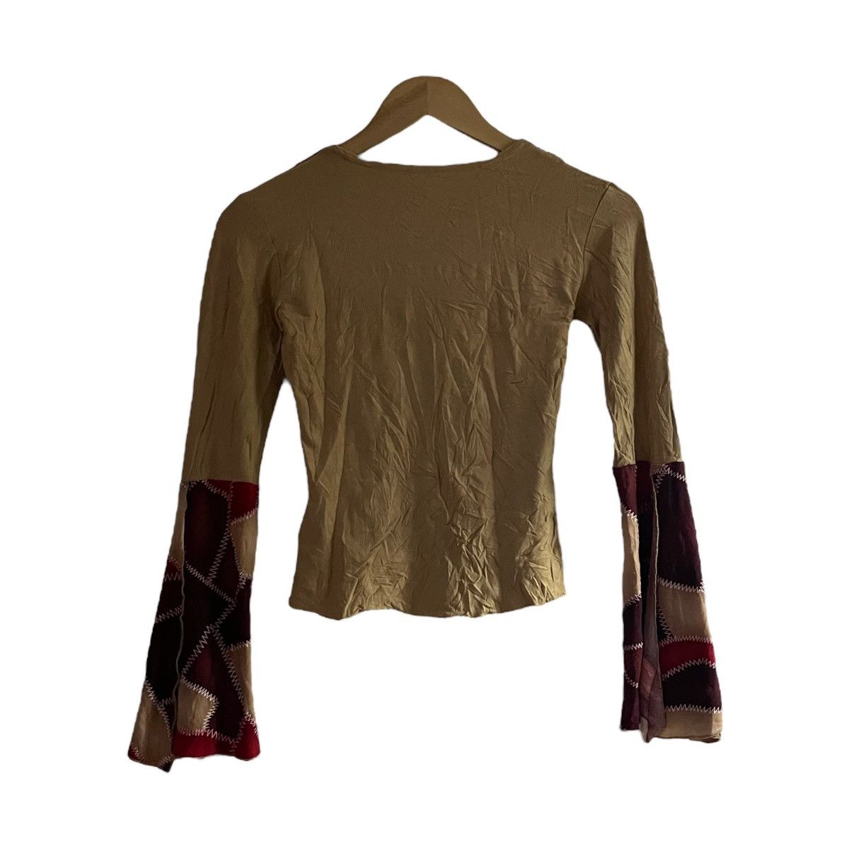 Le Grande Bleu (L.G.B.) Yunus Designer Made in UK Flared Crop Top LGB Size S / US 4 / IT 40 - 9 Thumbnail
