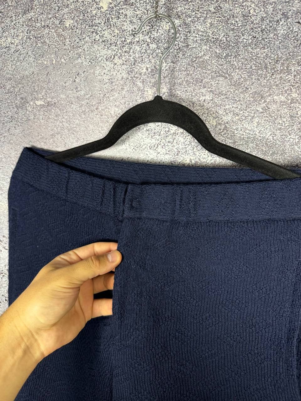 Emporio Armani Emporio Armani Women's Blue Double Knit Lana Wool Suits Size M / US 6-8 / IT 42-44 - 23 Thumbnail