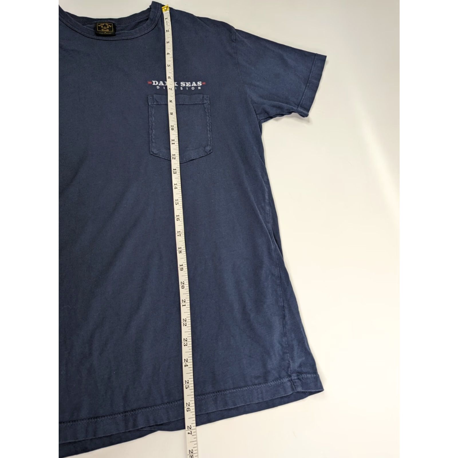 Vintage Dark Seas Division T-Shirt Mens S Blue Crew Neck Graphic Print Short Sleeve Vintage? No Size US S / EU 44-46 / 1 - 5 Thumbnail