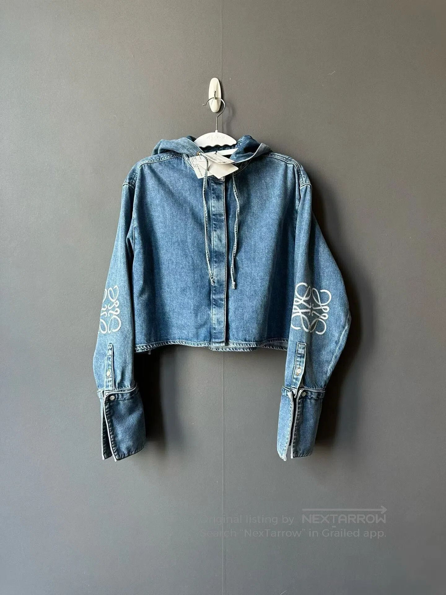 Loewe Loewe Hooded Denim Jacket. Size S / US 4 / IT 40 - 1 Thumbnail