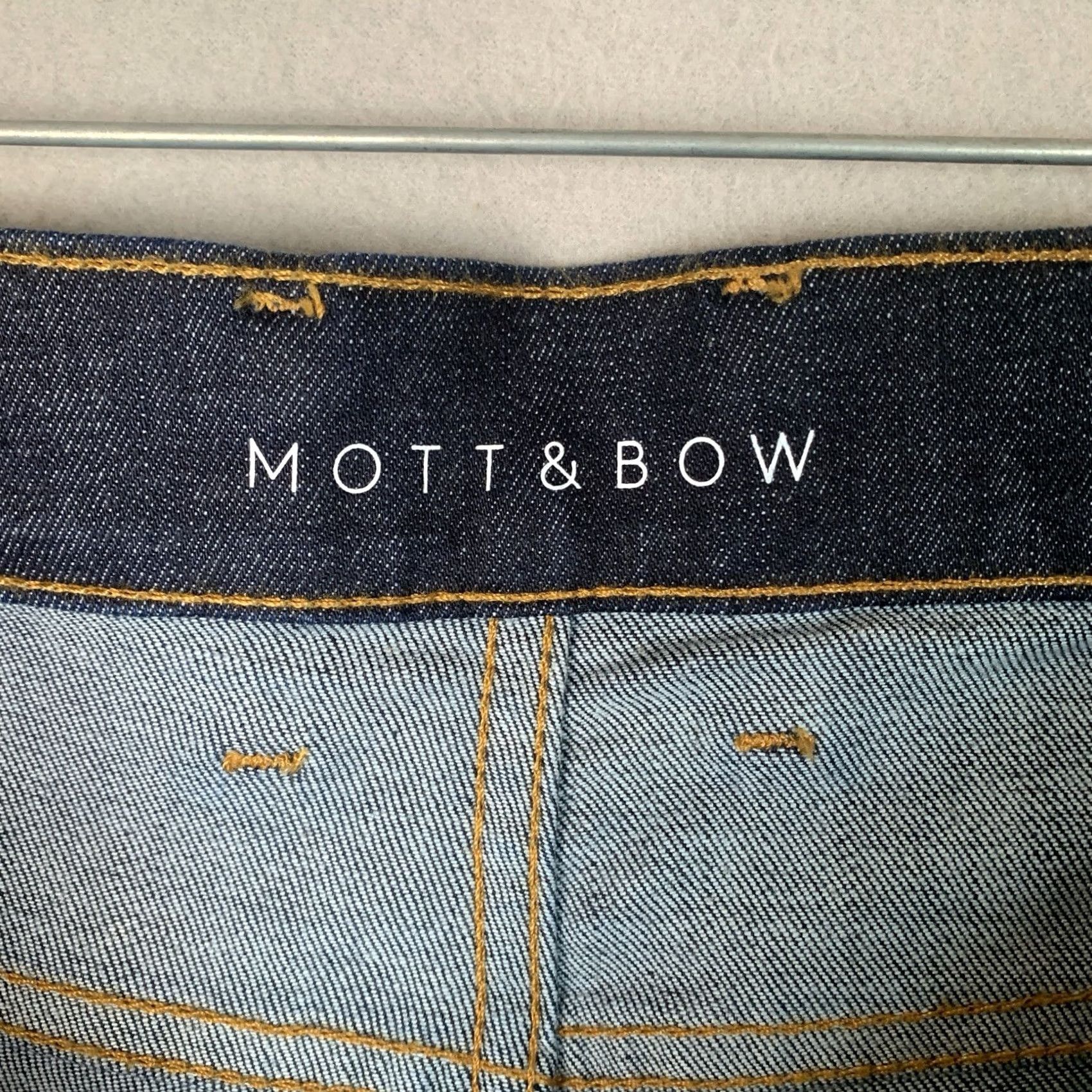 Mott & Bow Mott & Bow Jeans Men 38x32 Blue Slim Crosby Dark Wash Preppy Casual Y2K Size US 38 / EU 54 - 3 Thumbnail