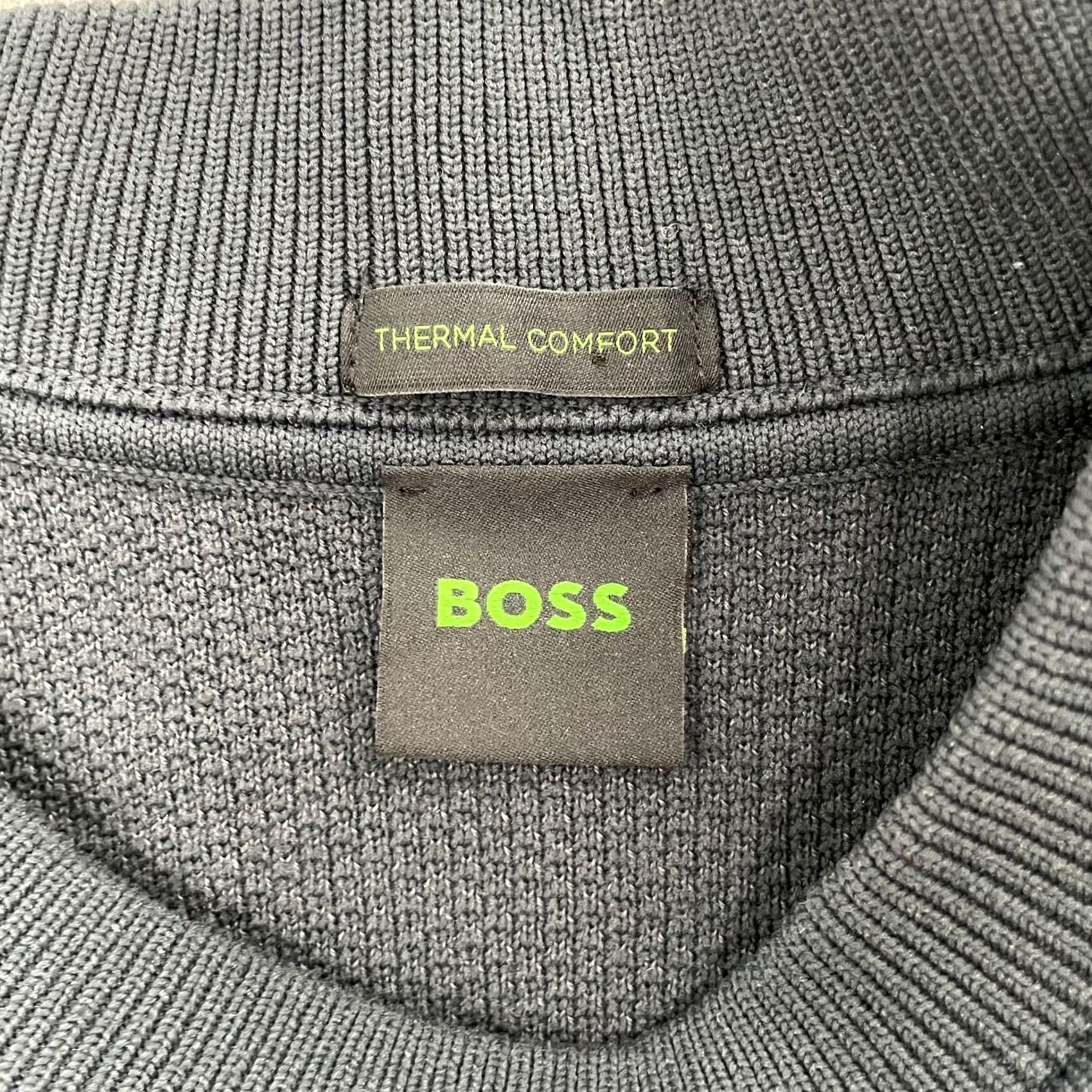 Hugo Boss VINTAGE Boss Sweater Adult Medium Gray Relka Thermal Comfort Crew Neck Pullover Mens M Size US M / EU 48-50 / 2 - 5 Thumbnail