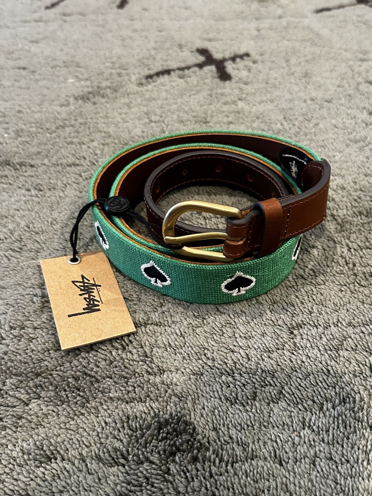 STUSSY ANIMAL PRINT DRESS BELT ベルト STUSSY ANIMAL PRINT DRESS BELT ベルト（STUSSY ANIMAL PRINT