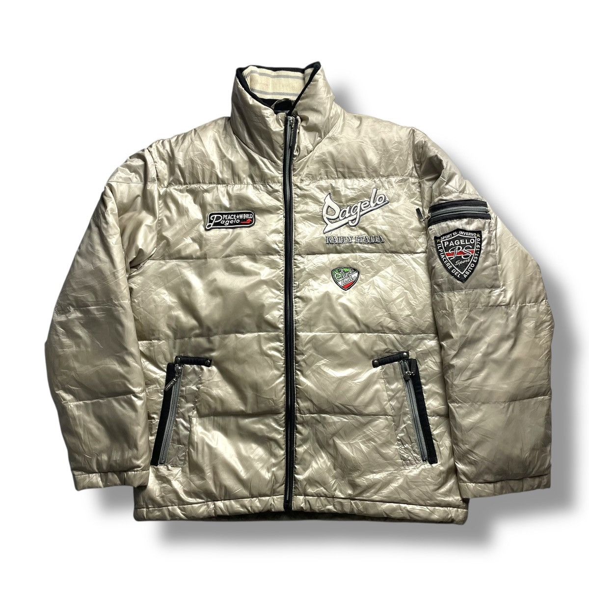 Sports Specialties 🇯🇵 PAGELO SPORTS PUFFER DOWN JACKET Size US L / EU 52-54 / 3 - 1 Thumbnail