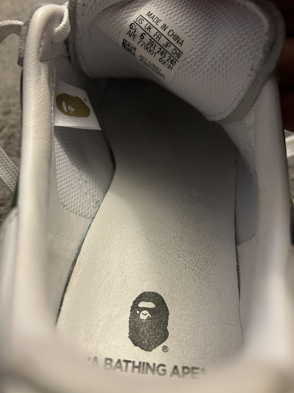 Adidas × Bape BAPE X SUPERSTAR 80S 'ABC CAMO' Size US 6.5 / EU 39-40 - 6 Thumbnail