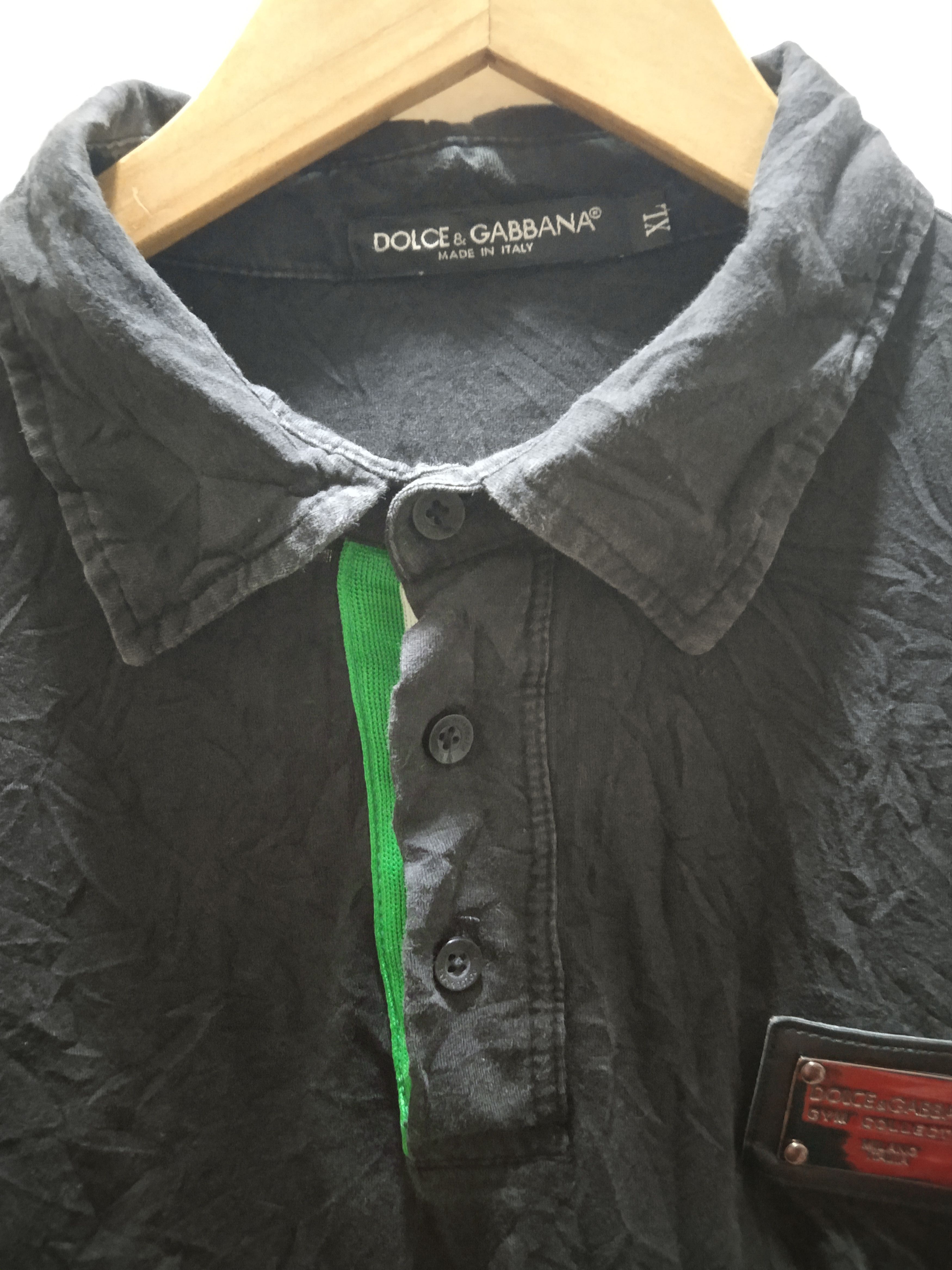Dolce & Gabbana Dolce & Gabbana Gym Collection Collar Shiirt Size US XL / EU 56 / 4 - 3 Thumbnail