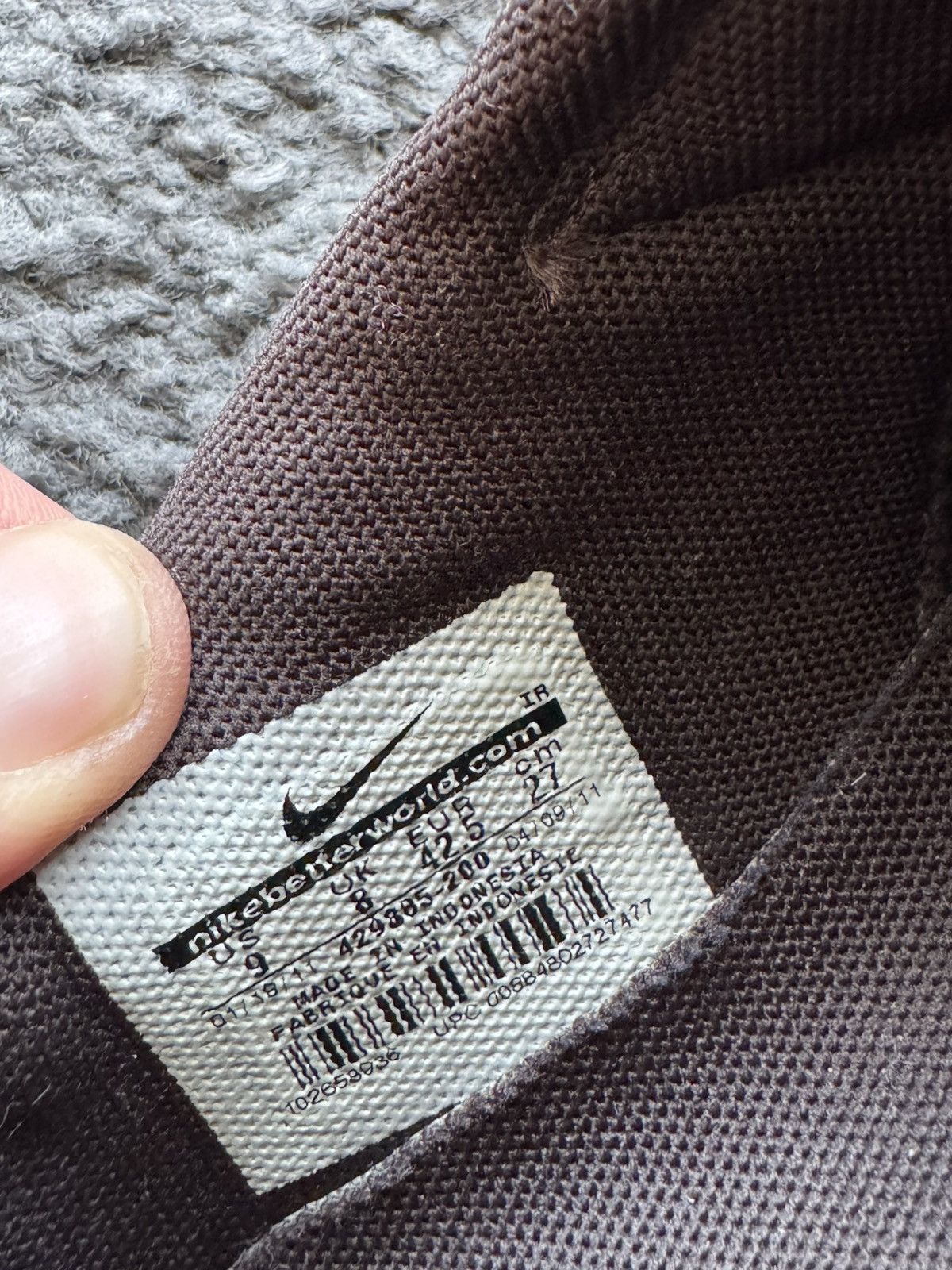 Nike × Vintage Nike Roubaix Y2K II V Japanese Sneakers Blokecore 