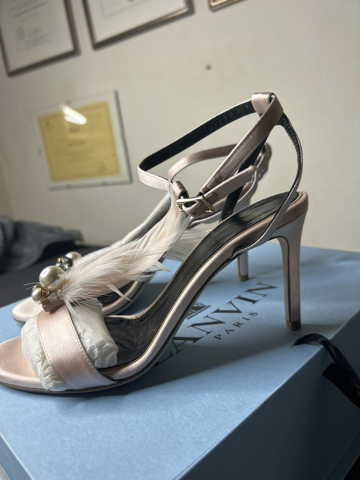 Lanvin Lanvin silk heels Size US 7 / IT 37 - 8 Thumbnail