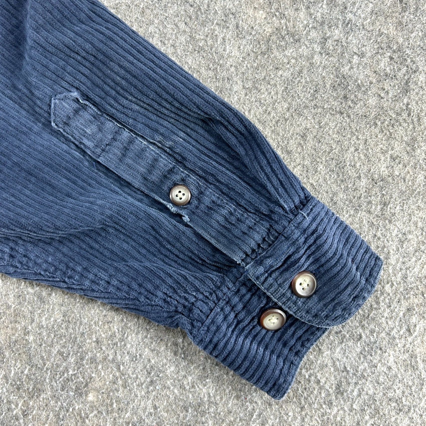 High Sierra VINTAGE High Sierra Shirt Mens L Blue Corduroy Button-Up Long Sleeve Cotton 90s Size US L / EU 52-54 / 3 - 5 Thumbnail